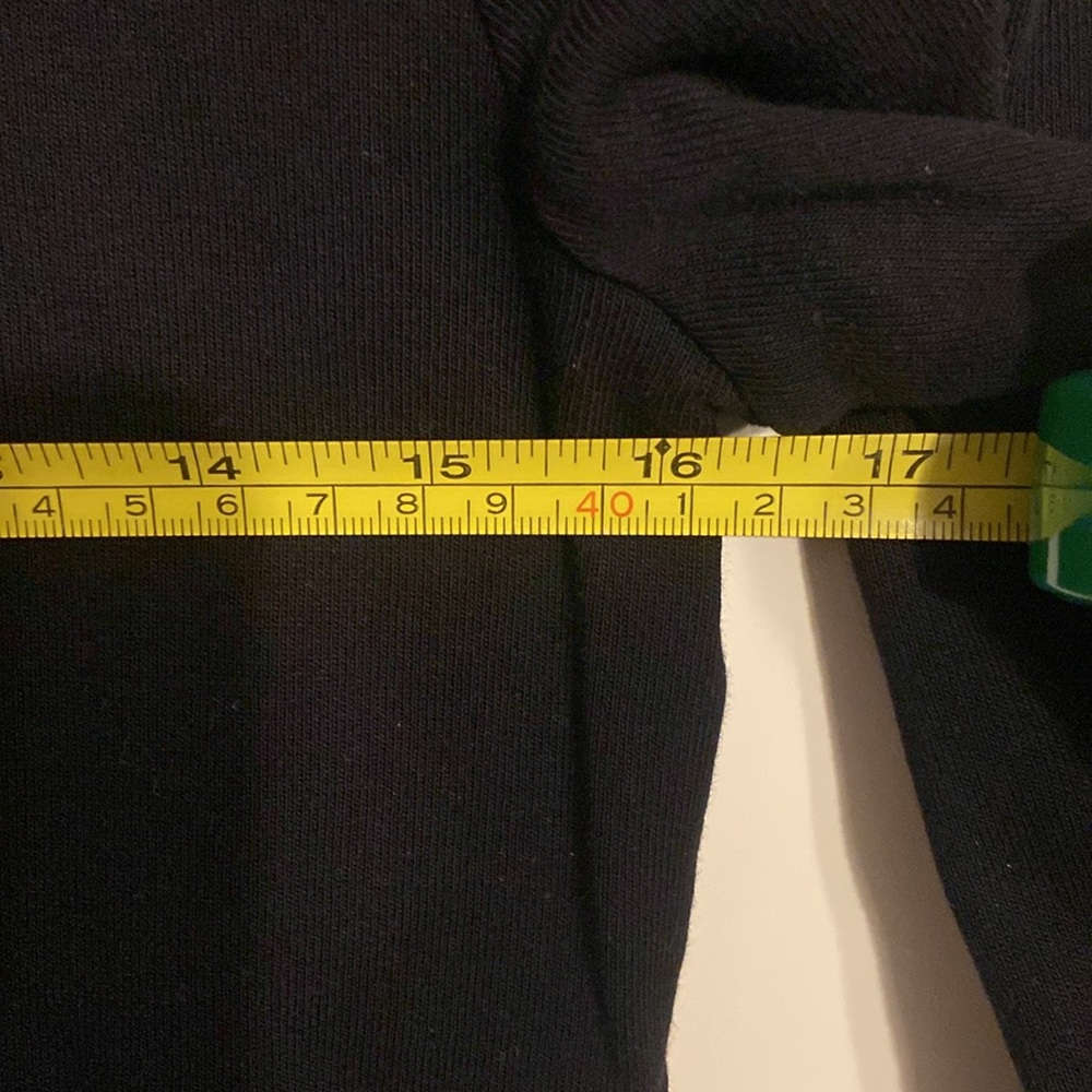 Cotton knit black shirt - Picture 5 of 6